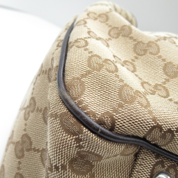 Gucci Tote Bag GG Beige Brown - Picture 9 of 10